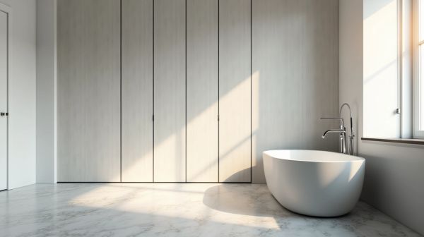 Panneau mural : modernisez votre salle de bain en un clin d'œil !