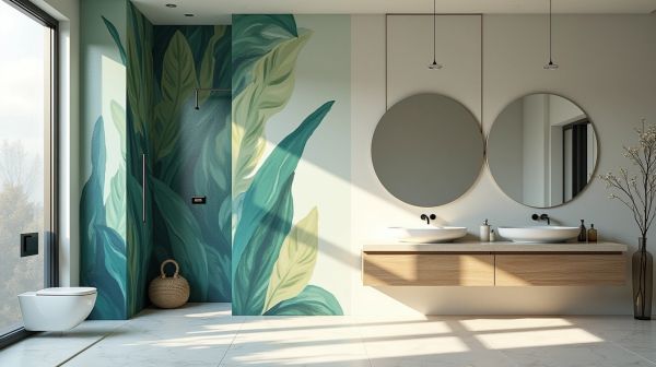 Panneau mural : modernisez votre salle de bain en un clin d'œil !