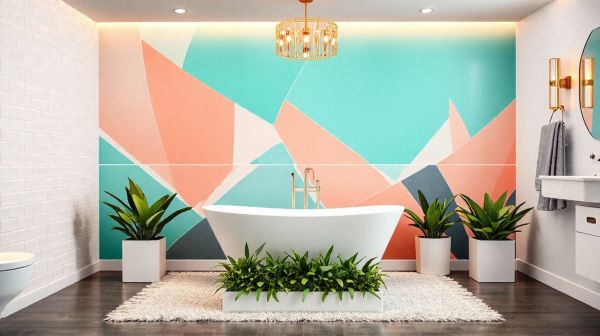 Top idées de panneaux muraux pour relooking express de salle de bain